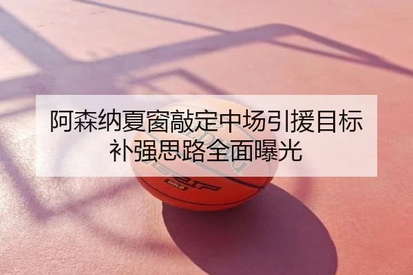 阿森纳夏窗敲定中场引援目标 补强思路全面曝光